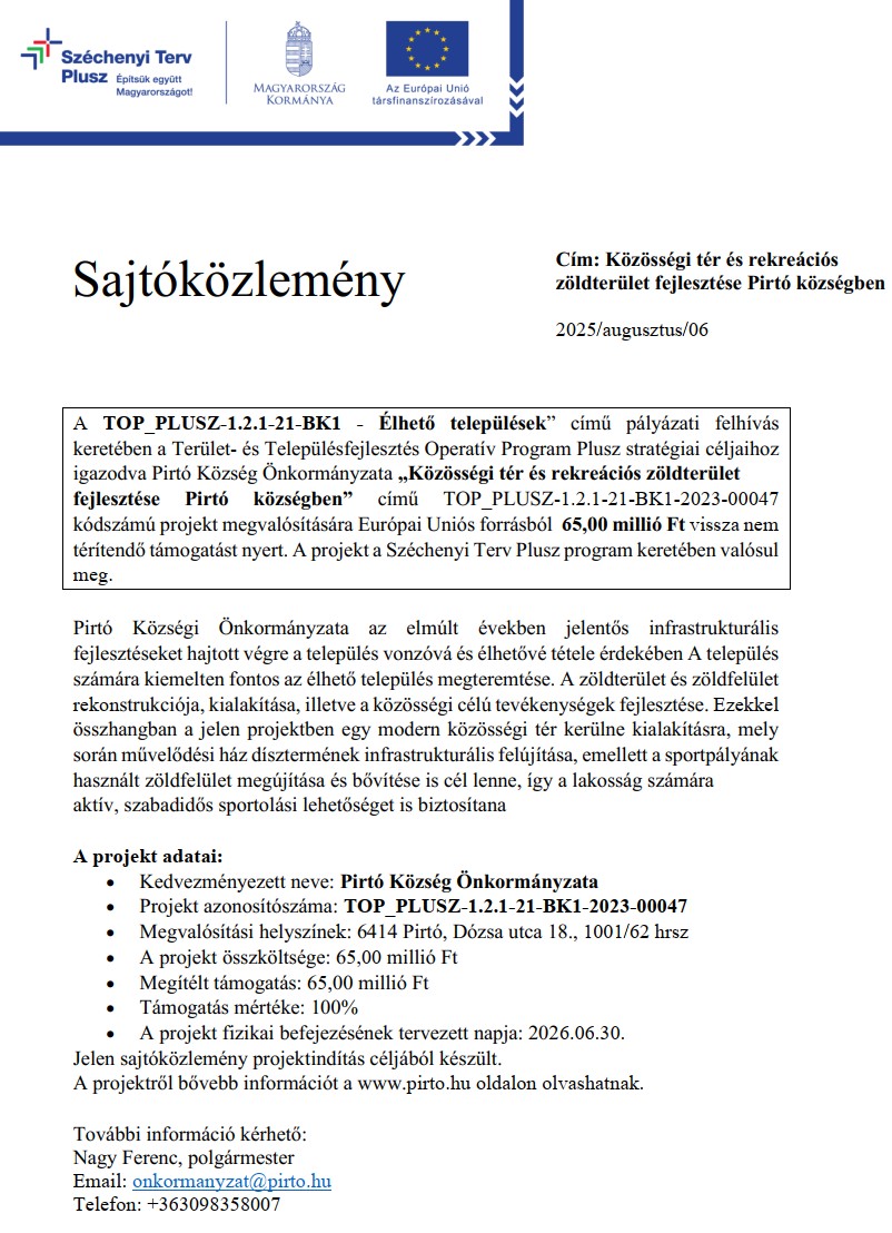 sajtokozlemeny elheto telepulesek pirto nyito